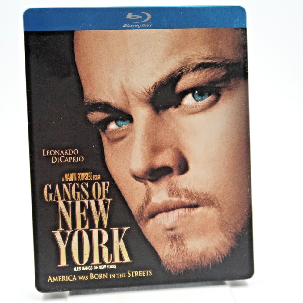 Gangs of New York Blu-ray Steelbook Martin Scorsese DiCaprio Day-Lewis Diaz